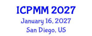 International Conference on Pain Medicine and Management (ICPMM) January 16, 2027 - San Diego, United States