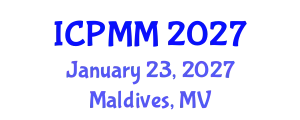 International Conference on Pain Medicine and Management (ICPMM) January 23, 2027 - Maldives, Maldives