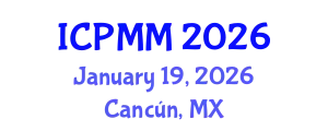 International Conference on Pain Medicine and Management (ICPMM) January 19, 2026 - Cancún, Mexico