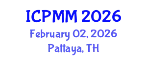 International Conference on Pain Medicine and Management (ICPMM) February 02, 2026 - Pattaya, Thailand