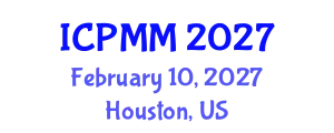 International Conference on Pain Medicine and Management (ICPMM) February 10, 2027 - Houston, United States