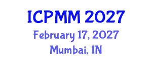 International Conference on Pain Medicine and Management (ICPMM) February 17, 2027 - Mumbai, India