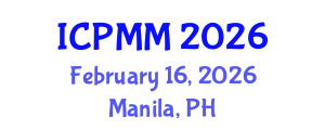 International Conference on Pain Medicine and Management (ICPMM) February 16, 2026 - Manila, Philippines