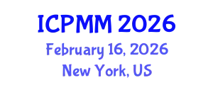 International Conference on Pain Medicine and Management (ICPMM) February 16, 2026 - New York, United States