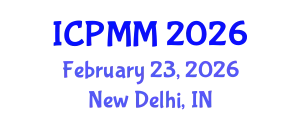 International Conference on Pain Medicine and Management (ICPMM) February 23, 2026 - New Delhi, India
