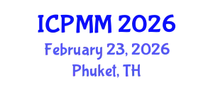International Conference on Pain Medicine and Management (ICPMM) February 23, 2026 - Phuket, Thailand