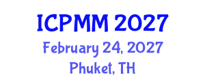 International Conference on Pain Medicine and Management (ICPMM) February 24, 2027 - Phuket, Thailand