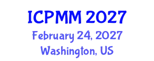 International Conference on Pain Medicine and Management (ICPMM) February 24, 2027 - Washington, United States