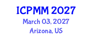 International Conference on Pain Medicine and Management (ICPMM) March 03, 2027 - Arizona, United States