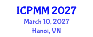 International Conference on Pain Medicine and Management (ICPMM) March 10, 2027 - Hanoi, Vietnam