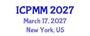 International Conference on Pain Medicine and Management (ICPMM) March 17, 2027 - New York, United States