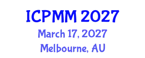 International Conference on Pain Medicine and Management (ICPMM) March 17, 2027 - Melbourne, Australia