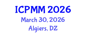 International Conference on Pain Medicine and Management (ICPMM) March 30, 2026 - Algiers, Algeria