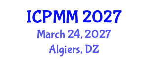International Conference on Pain Medicine and Management (ICPMM) March 24, 2027 - Algiers, Algeria