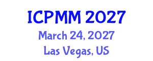 International Conference on Pain Medicine and Management (ICPMM) March 24, 2027 - Las Vegas, United States