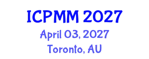 International Conference on Pain Medicine and Management (ICPMM) April 03, 2027 - Toronto, Australia