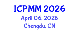 International Conference on Pain Medicine and Management (ICPMM) April 06, 2026 - Chengdu, China