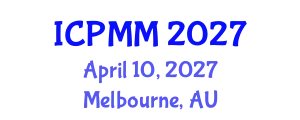 International Conference on Pain Medicine and Management (ICPMM) April 10, 2027 - Melbourne, Australia
