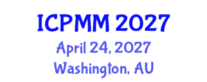 International Conference on Pain Medicine and Management (ICPMM) April 24, 2027 - Washington, Australia