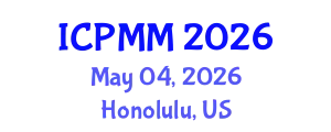 International Conference on Pain Medicine and Management (ICPMM) May 04, 2026 - Honolulu, United States
