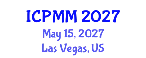 International Conference on Pain Medicine and Management (ICPMM) May 15, 2027 - Las Vegas, United States