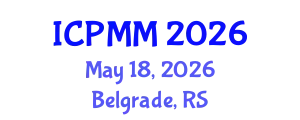 International Conference on Pain Medicine and Management (ICPMM) May 18, 2026 - Belgrade, Serbia