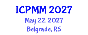 International Conference on Pain Medicine and Management (ICPMM) May 22, 2027 - Belgrade, Serbia