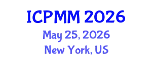 International Conference on Pain Medicine and Management (ICPMM) May 25, 2026 - New York, United States
