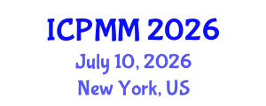 International Conference on Pain Medicine and Management (ICPMM) July 10, 2026 - New York, United States