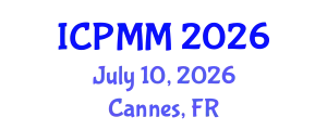 International Conference on Pain Medicine and Management (ICPMM) July 10, 2026 - Cannes, France