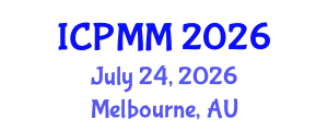 International Conference on Pain Medicine and Management (ICPMM) July 24, 2026 - Melbourne, Australia