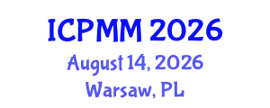 International Conference on Pain Medicine and Management (ICPMM) August 14, 2026 - Warsaw, Poland