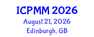 International Conference on Pain Medicine and Management (ICPMM) August 21, 2026 - Edinburgh, United Kingdom