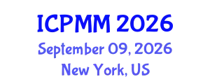 International Conference on Pain Medicine and Management (ICPMM) September 09, 2026 - New York, United States
