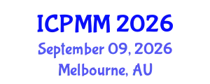 International Conference on Pain Medicine and Management (ICPMM) September 09, 2026 - Melbourne, Australia
