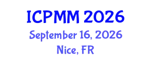 International Conference on Pain Medicine and Management (ICPMM) September 16, 2026 - Nice, France