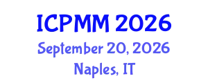 International Conference on Pain Medicine and Management (ICPMM) September 20, 2026 - Naples, Italy