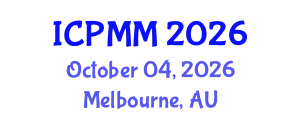 International Conference on Pain Medicine and Management (ICPMM) October 04, 2026 - Melbourne, Australia