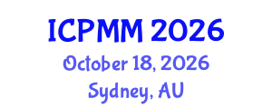 International Conference on Pain Medicine and Management (ICPMM) October 18, 2026 - Sydney, Australia