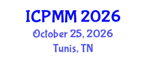 International Conference on Pain Medicine and Management (ICPMM) October 25, 2026 - Tunis, Tunisia