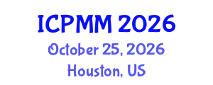 International Conference on Pain Medicine and Management (ICPMM) October 25, 2026 - Houston, United States
