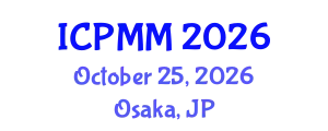 International Conference on Pain Medicine and Management (ICPMM) October 25, 2026 - Osaka, Japan