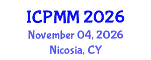 International Conference on Pain Medicine and Management (ICPMM) November 04, 2026 - Nicosia, Cyprus