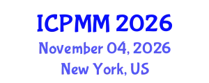 International Conference on Pain Medicine and Management (ICPMM) November 04, 2026 - New York, United States