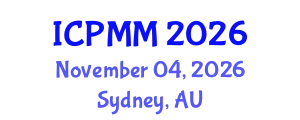 International Conference on Pain Medicine and Management (ICPMM) November 04, 2026 - Sydney, Australia