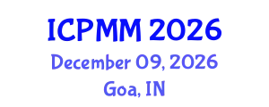 International Conference on Pain Medicine and Management (ICPMM) December 09, 2026 - Goa, India