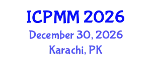 International Conference on Pain Medicine and Management (ICPMM) December 30, 2026 - Karachi, Pakistan