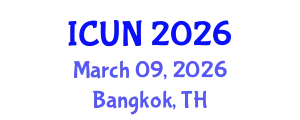 International Conference on Urology and Nephrology (ICUN) March 09, 2026 - Bangkok, Thailand