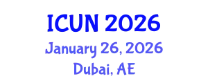 International Conference on Urology and Nephrology (ICUN) January 26, 2026 - Dubai, United Arab Emirates
