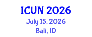 International Conference on Urology and Nephrology (ICUN) July 15, 2026 - Bali, Indonesia